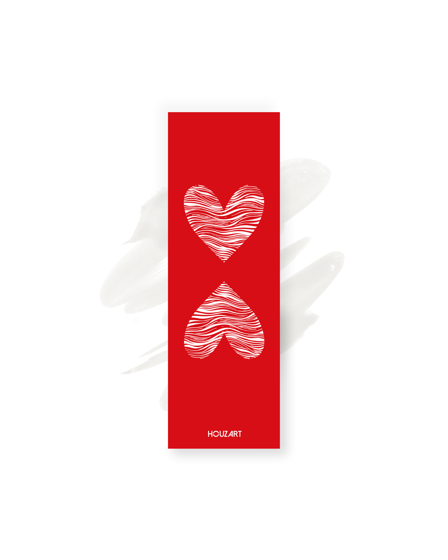 Marque page "Double cœur"