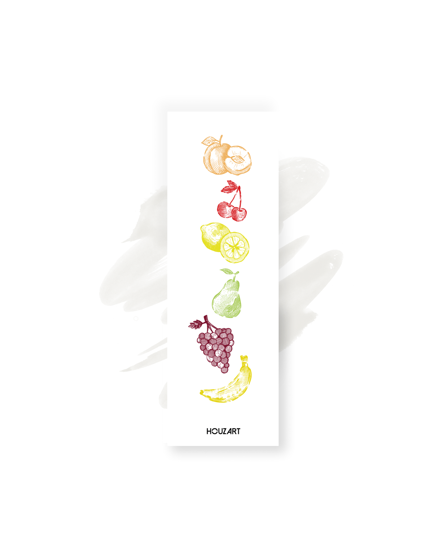 Marque page "Fruits"