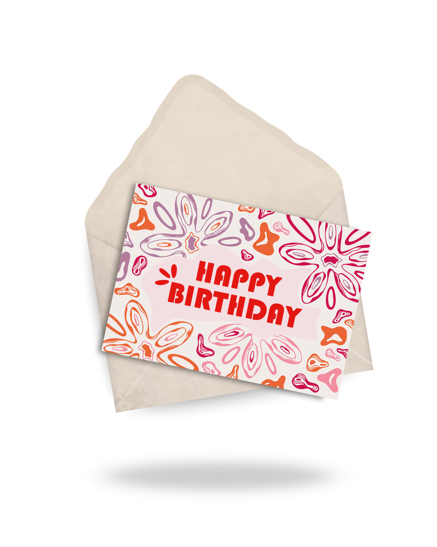Carte "Happy birthday"