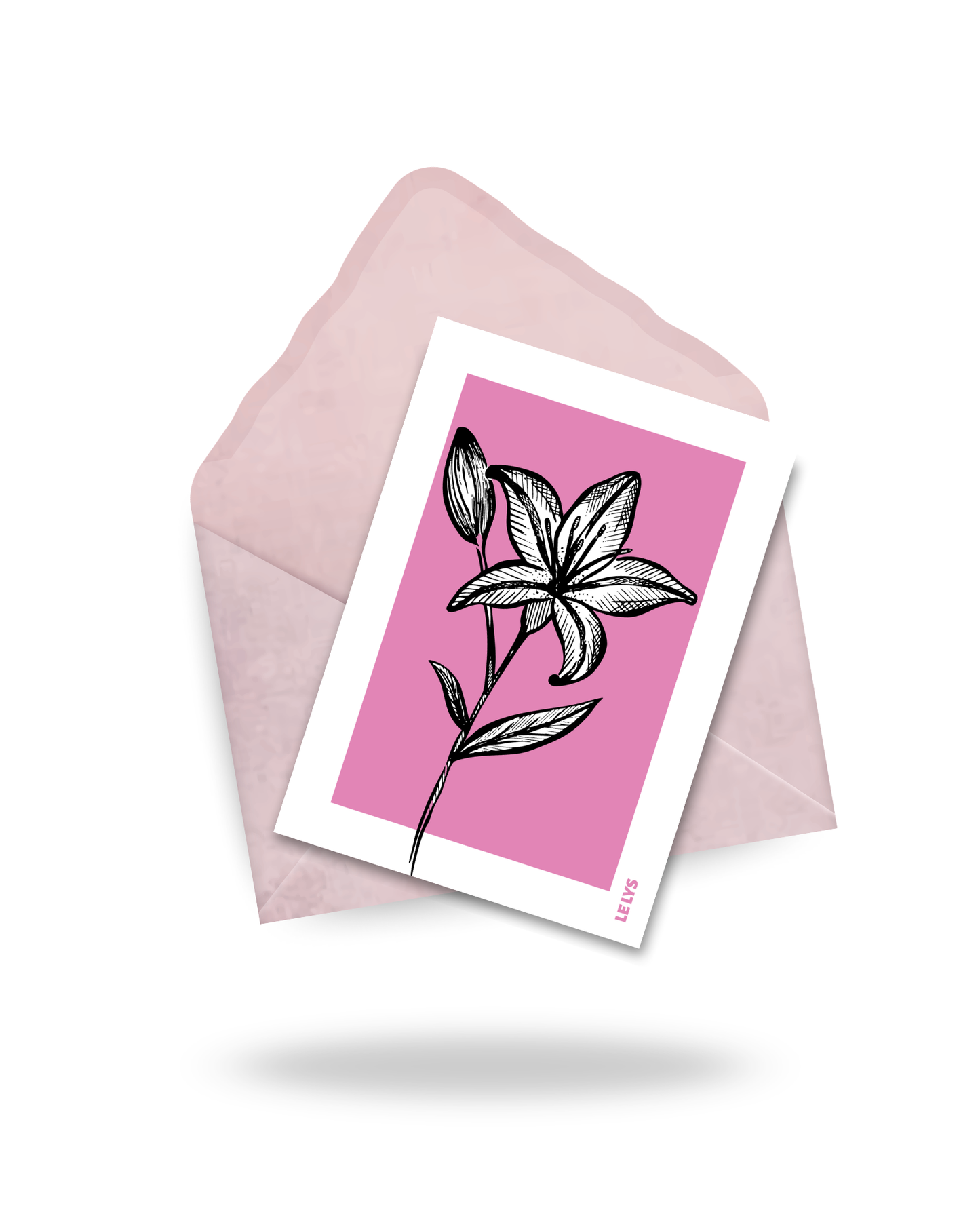 Carte "Le lys"