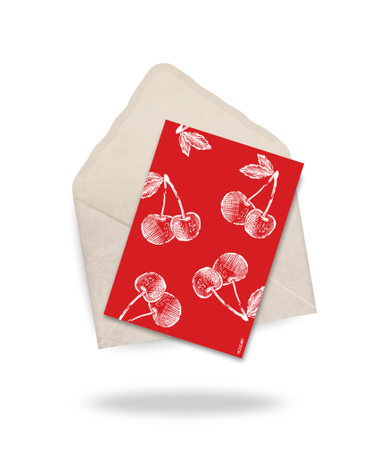 Carte "Cerises"