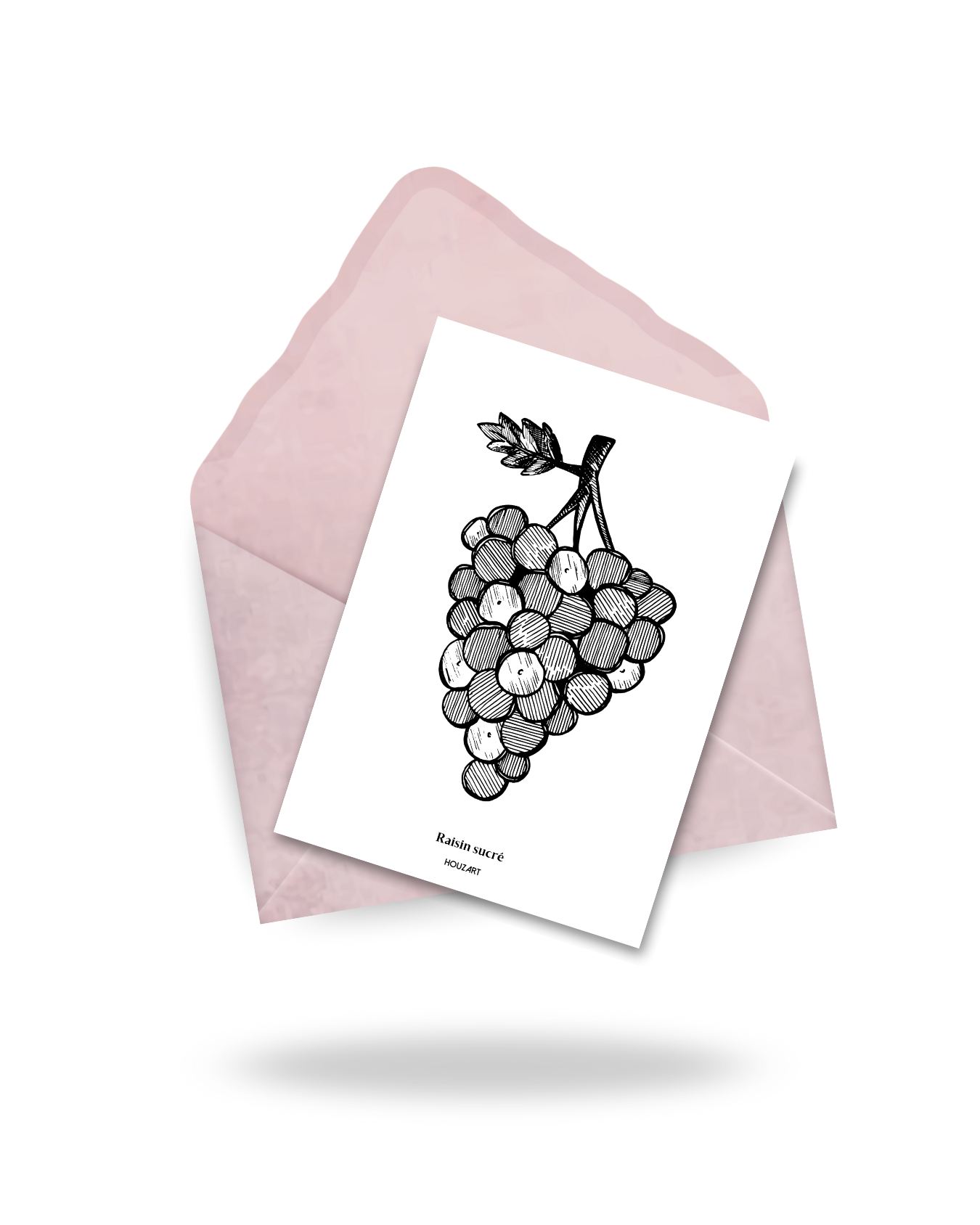 Carte "Raisin sucré"