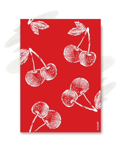 Carte "Cerises"