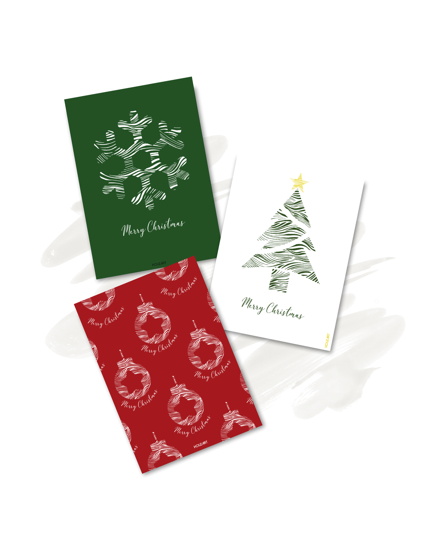 Cartes "Trio Noël"