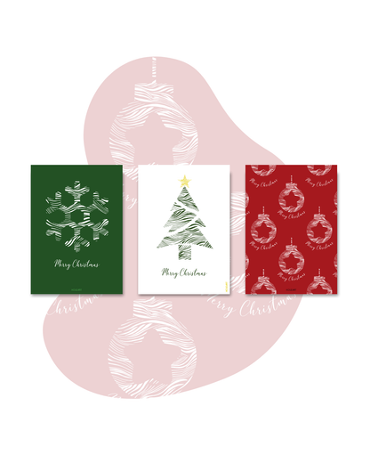 Cartes "Trio Noël"
