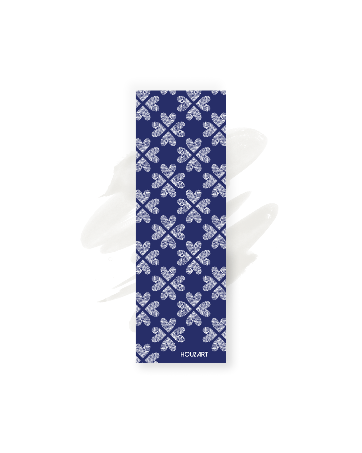 Marque page "Pattern cœur"
