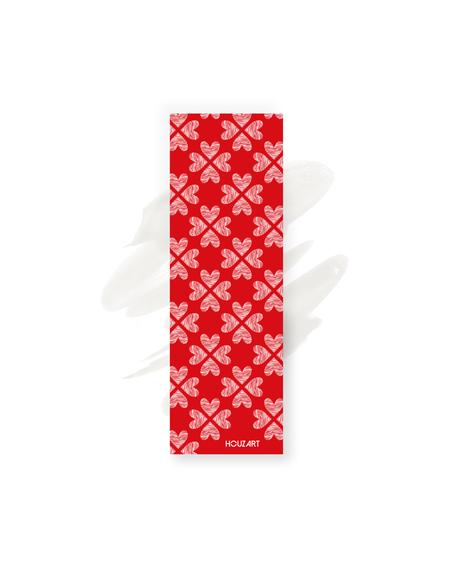 Marque page "Pattern cœur"