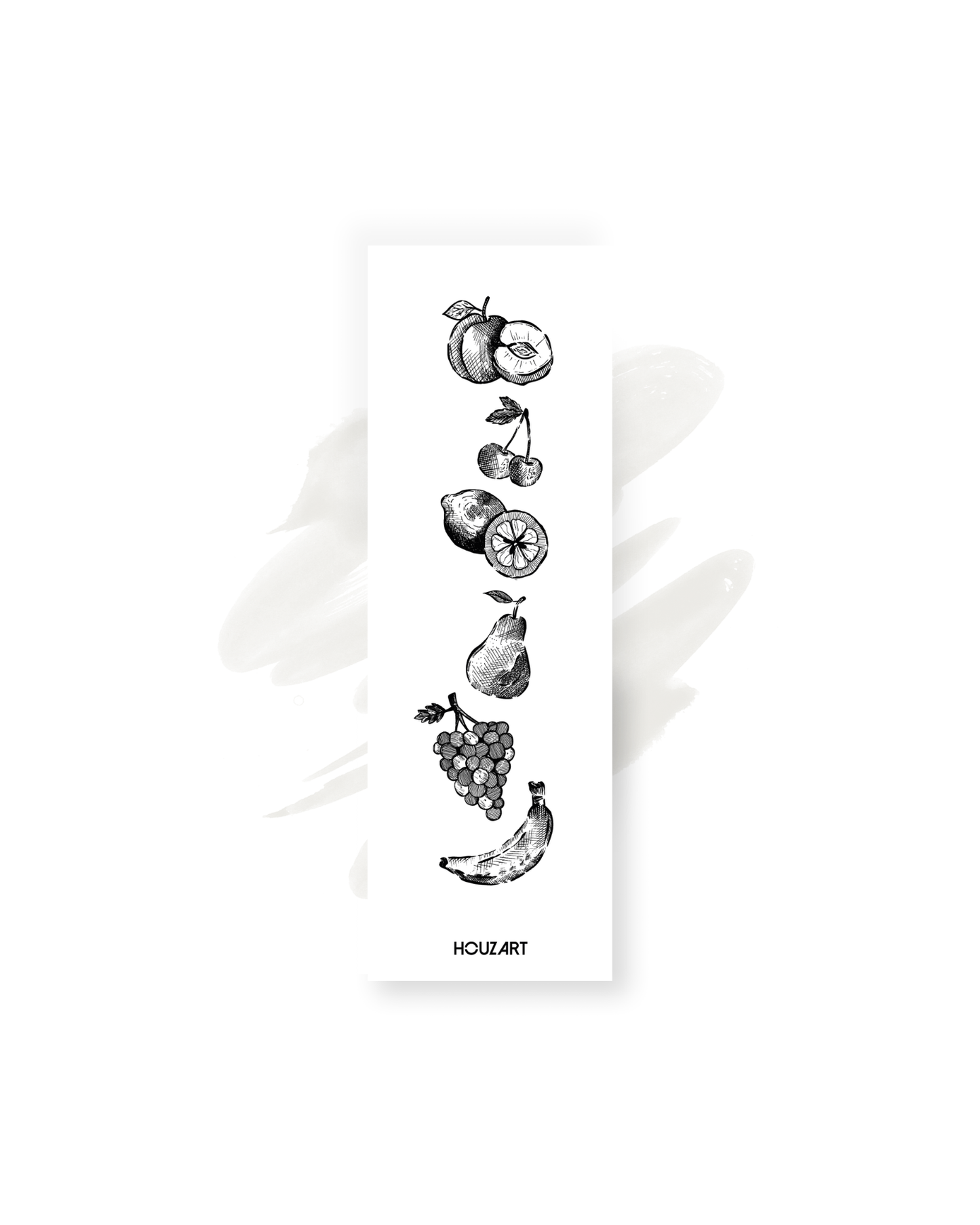 Marque page "Fruits"