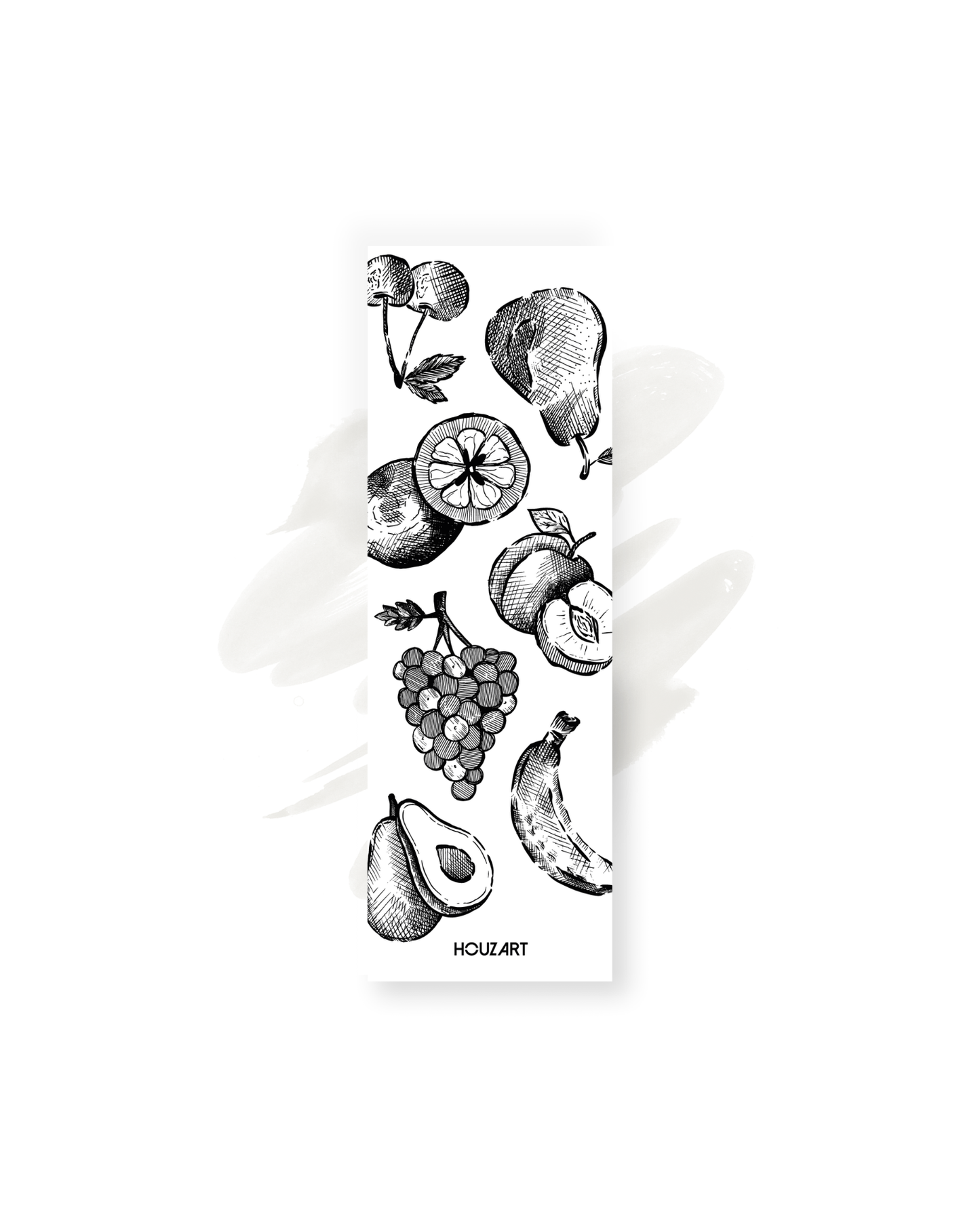 Marque page "Fruits"