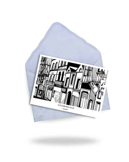 Carte "La Grande Rue, Laval"