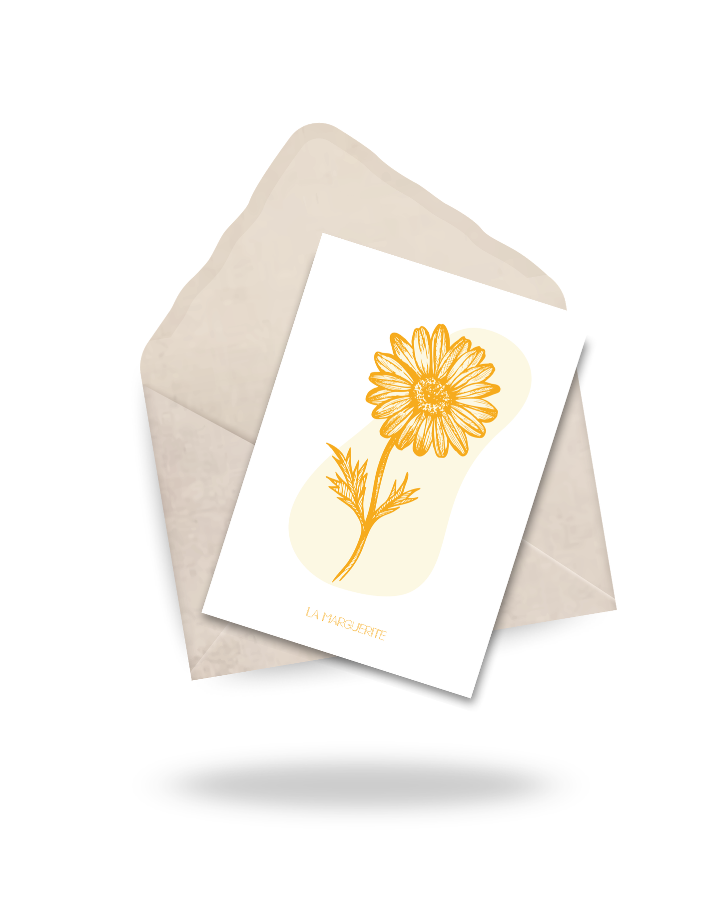 Carte "La marguerite"