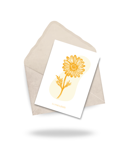 Carte "La marguerite"