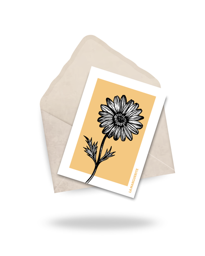 Carte "La marguerite"