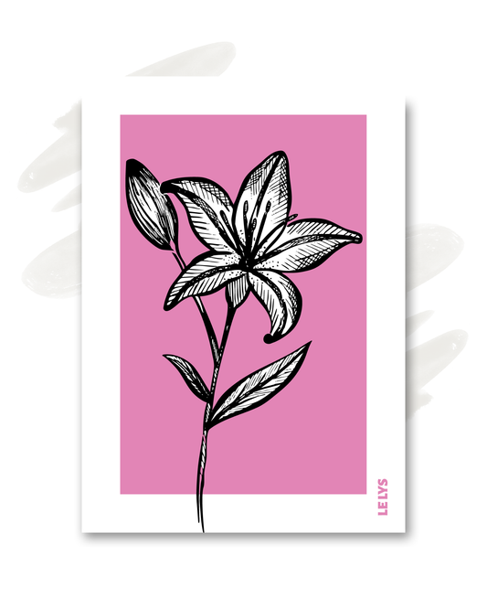 Carte "Le lys"